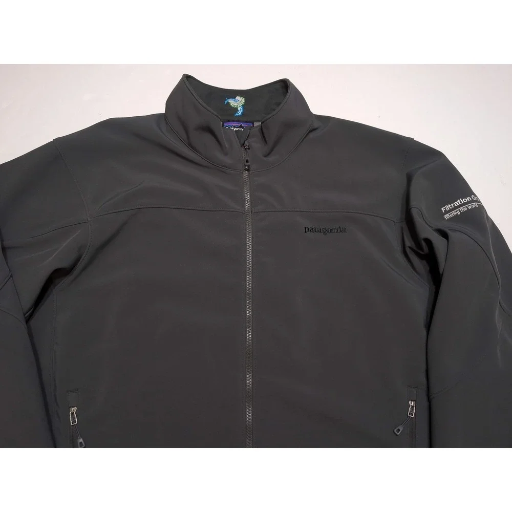 PATAGONIA Men's Adze Jacket Polartec Windbloc 83390 Filtration Group Gray XL